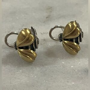 Devora Queen Bee SS and 18k earrings Saint by Sarah Jane